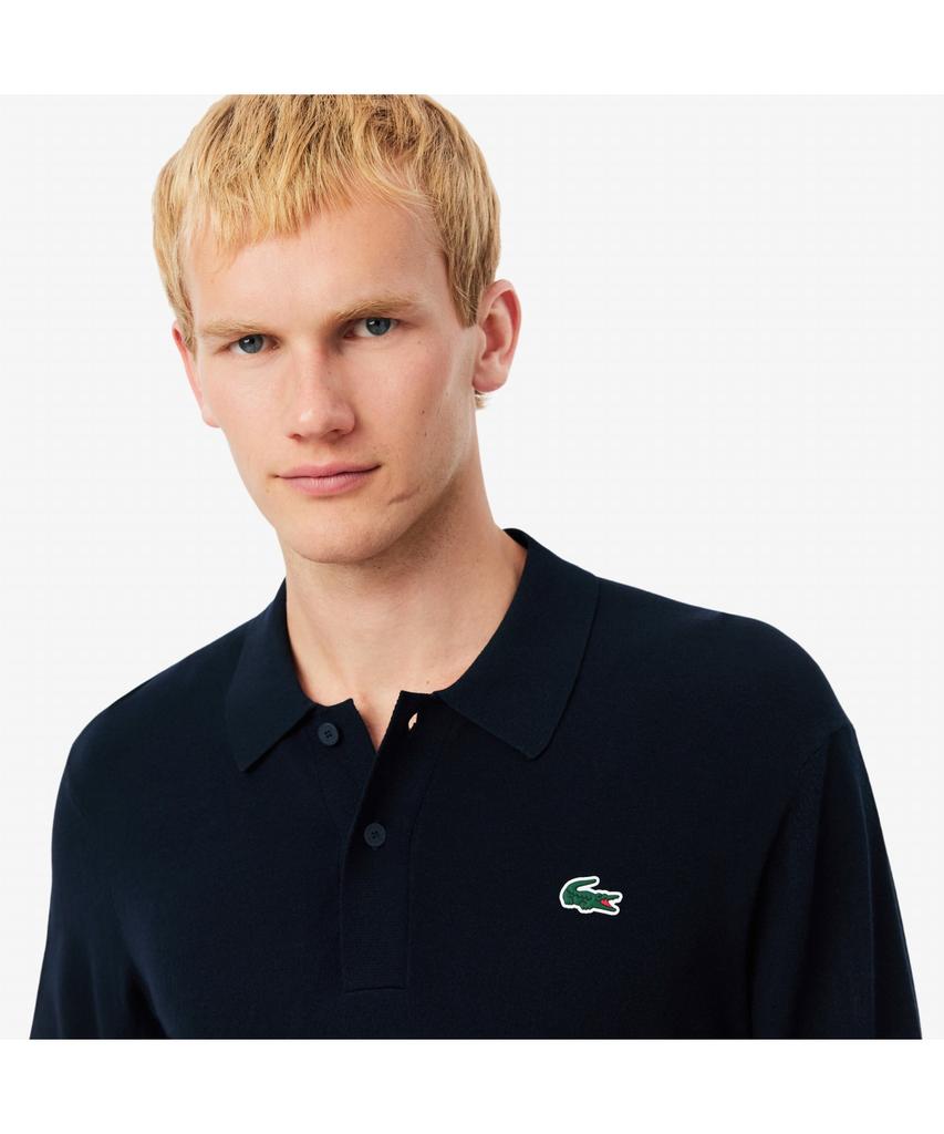 LACOSTE Men'S Basic Golf Long Sleeve Polo Sweater Ah4812-55N 166
