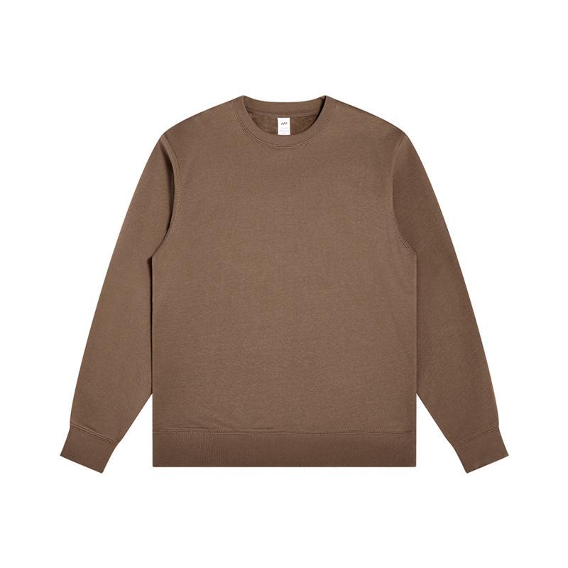Men's Oversize 400g Velvet Thickened Hoodie, Round Neck, Loose Fit, Plus Size 200 Jin, Winter
