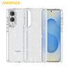 AMORUS For Samsung Galaxy S25 Edge Case Soft TPU Hard PC Back Shockproof Phone Cover