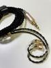SIMGOT Balanced IEM Upgrade Earphone Replacement Balanced Copper and Single Crystal Copper Hybrid Braided 3.5mm Jack, Cable, Cable, Detachable, 3.5mm