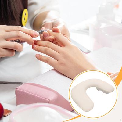 Reposabrazos para Uñas Herramienta de Belleza Práctica, Cuero PU, Cojín de Mano para Manicura, Almohada para Arte de Uñas, para