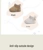 Unisex Warm Waterproof Baby Snow Boots with Velvet, Ages 1-6