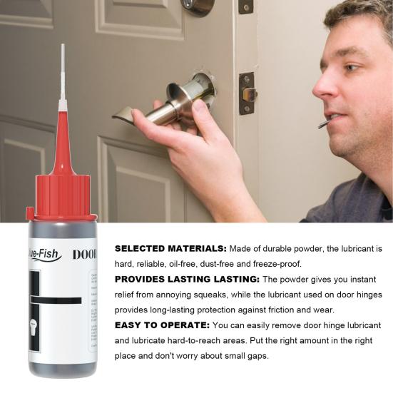 Protection Against Friction Door Hinges Locks Lubricant for Home Gate Engine Cover