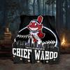 Cleveland Chief Symbol Blanket Flannel Throw for Sofa, Travel, Camping, Livingroom, Office, Chair and Bed Soft and Warm Holiday Gifts