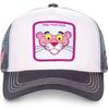 Pink Panther Baseball Cap With Embroidered Animal Motifs For Streetwear Fans