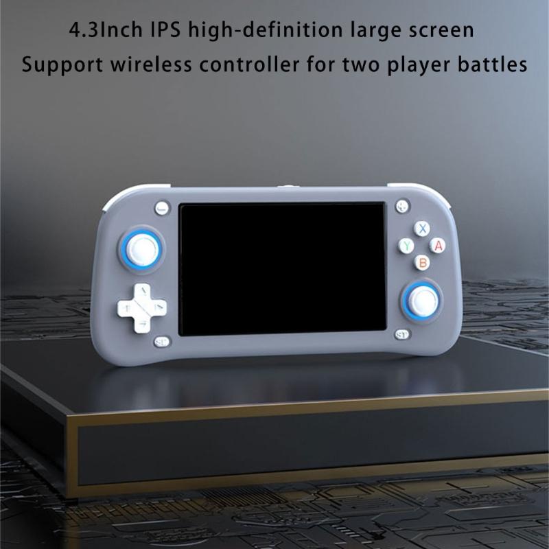 4.3inch Screen Portable Handheld Game Console with Expandable 64G/128G Memory Built In Classical Game Long Battery