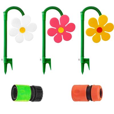 Whimsical Dancing Flower Whirling Sprinkler for Versatile Yard and Farm Use with Easy Installation Plant Irrigation