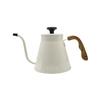 Edelstahl Schwanenhalskessel 1,2L mit Thermometer und Hitzebeständigem Griff für Präzision beim Kaffeeaufgießen