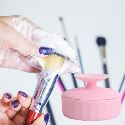 Makeup Brush Cleaning Mat Washing Tool Multipurpose for Girls And Women Soft Material Lightweight