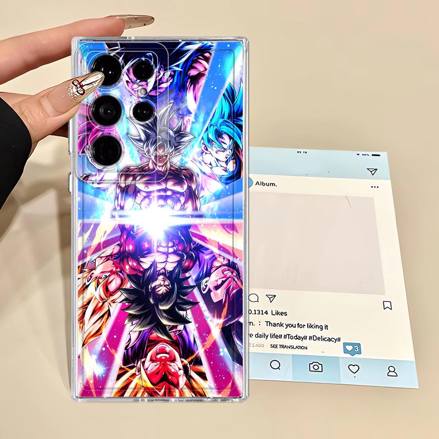 Dragon Ball Cool Popular Case for Samsung Galaxy S22 FE S25 Edge S26 S21 Note 20 Ultra 10 S20 Plus S24 S23 Ultra Phone Cover