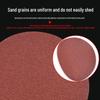4" Sandpaper Flocking Woodworking Polisher with Self-Adhesive Hook & Loop Angle Grinder Sanding Discs