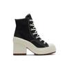 Converse Chuck 70 Unisex High Heel Style High Canvas Shoes Black A05347C