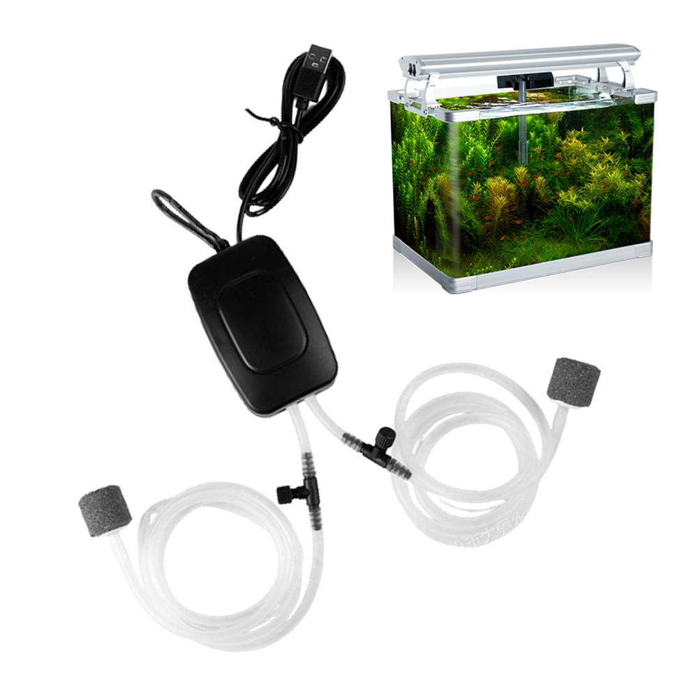 Fish Air Pumps For Aquariums Rechargeable Low Noise Aquarium Oxygen Pump Fish Tank Aerator Small Fish Tank Air Pump Aquarium Air
