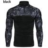 Men's Athletic T-Shirt Long Sleeve Outdoor Hiking Shirt Climbing Shirt
