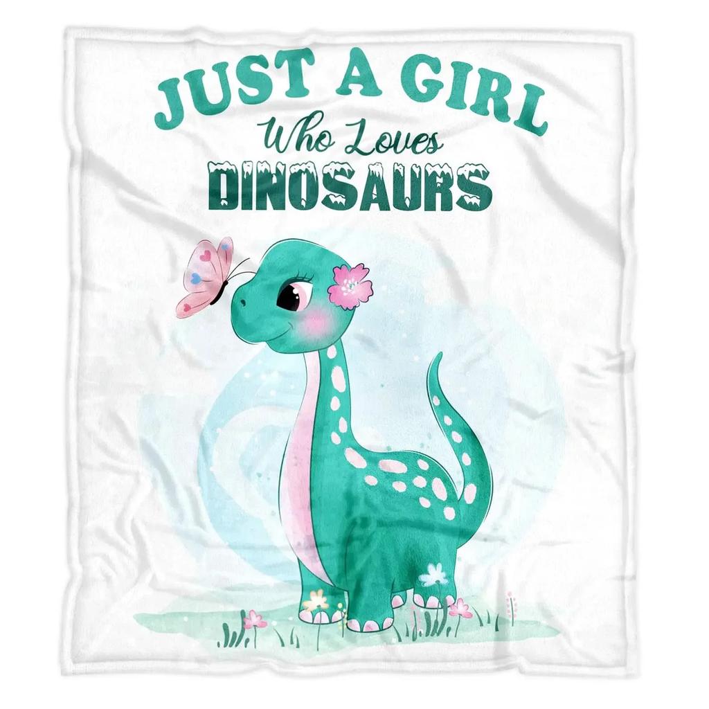 Dinosaur Blanket for Boys Jurassic Dino World Park Soft Flannel Throw Blanket Dinosaur Room Decor for Boys Gifts for Sofa Bed