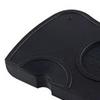 Podložka pod kávový presovač Potravinářský silikon Bez zápachu Dvojitá drážka Podložka pod tamper na kávu pro domov Kavárnu Černá M 17,5x12,5x0,6