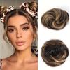 Synthetic Bun Chignon Clip Hair Extensions For Women Messy Updo Claw In Hairpiece Accessories