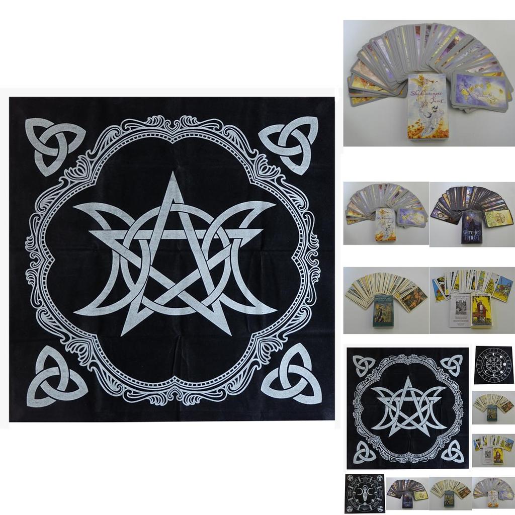 Exquisites Englisches Tarot-Hexen-Deck Mit 78 Karten Für Mystische Lesungen