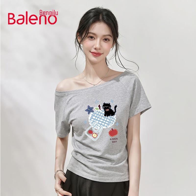 Baleno Women s Off-Shoulder Short Sleeve T-Shirt XL