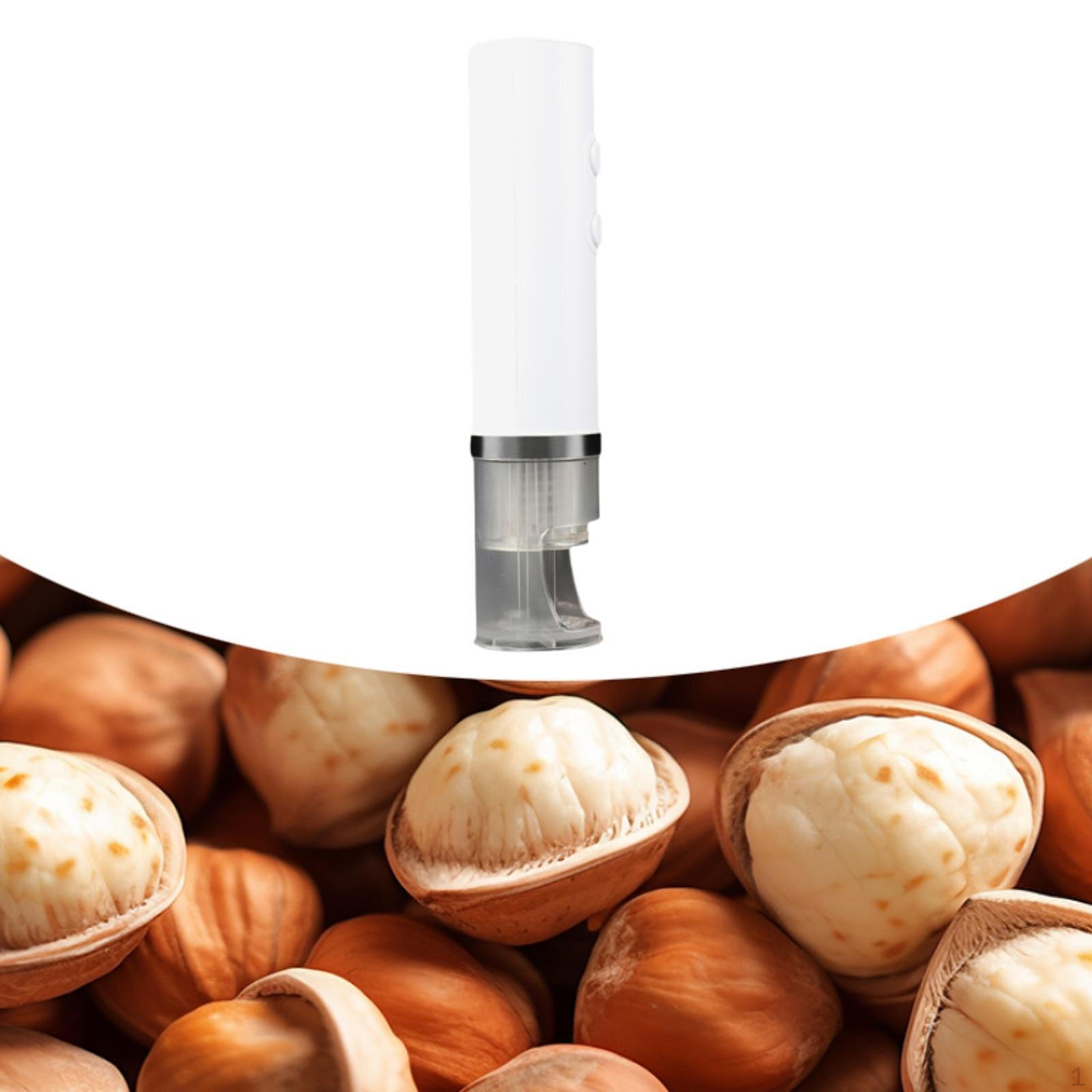 

Электрический орехокол Компактный USB Кухонный инструмент Орехокол для пекана для миндаля белый