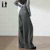 izzue it Women's Casual Wide-Leg Trousers