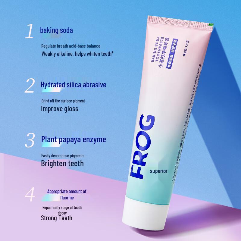 

Frog Gentle & Refreshing Baking Soda Toothpaste