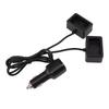 Drone Car Charger 2 in 1 Multi Protection Efficient USB Charger Adaptor for DJI Mini3 Mini3pro