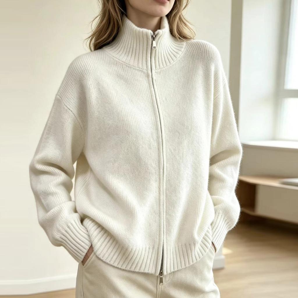 Women's Square Neck Long Sleeve Loose Fit Top for Casual Everyday Wear