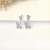New Rear Hanging Butterfly Earrings Temperament Earrings for Women High-end Jewelry Gifts