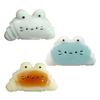 Cartoon Croissant Squeeze Toy Stress Relief Slow Rising Bread Sensory Toy Portable Kids Adults Simulated Food Pinch Fidget Toy
