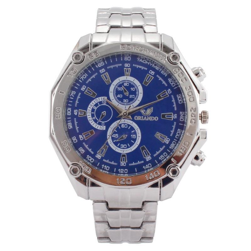 Men's Waterproof Luminous Running Alarm Clock Watch