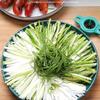 Green Onion Shredder With Sharp Stainless Steel Blades Water Spinach Slicer Non Slip Handle For Home Kitchen Use