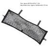 Aramox Car Rear Trunk Cargo Net, Trunk Elastic String Cargo Luggage Storage Double Layer Design Net Mesh for