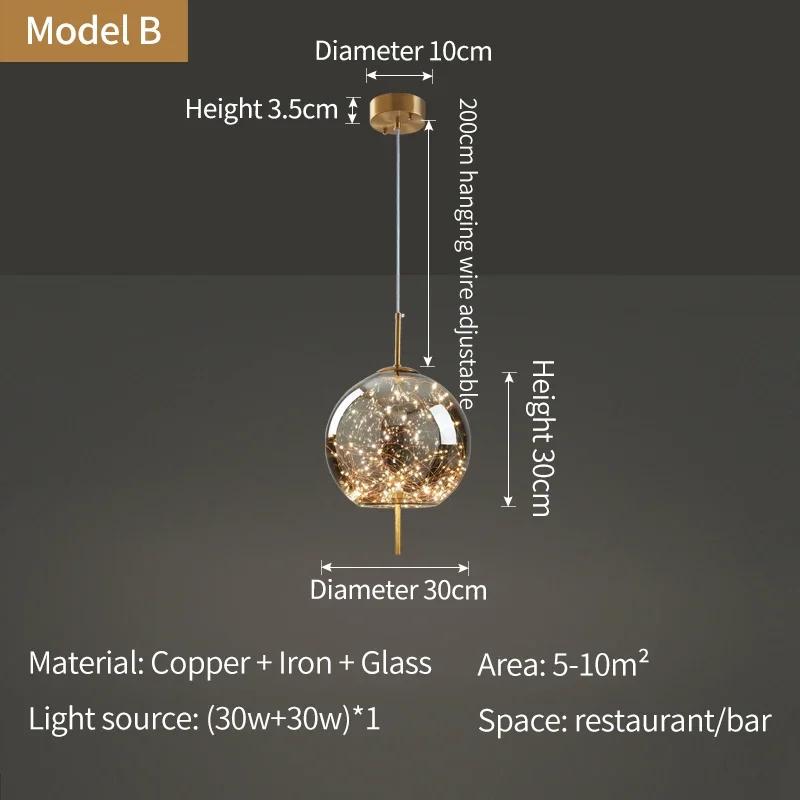 Candelabru de lux cu lumină din cupru pentru bucătărie Decor modern pentru casă Designer de cristal 2024 Mese de sufragerie LED Iluminat cu pandantiv