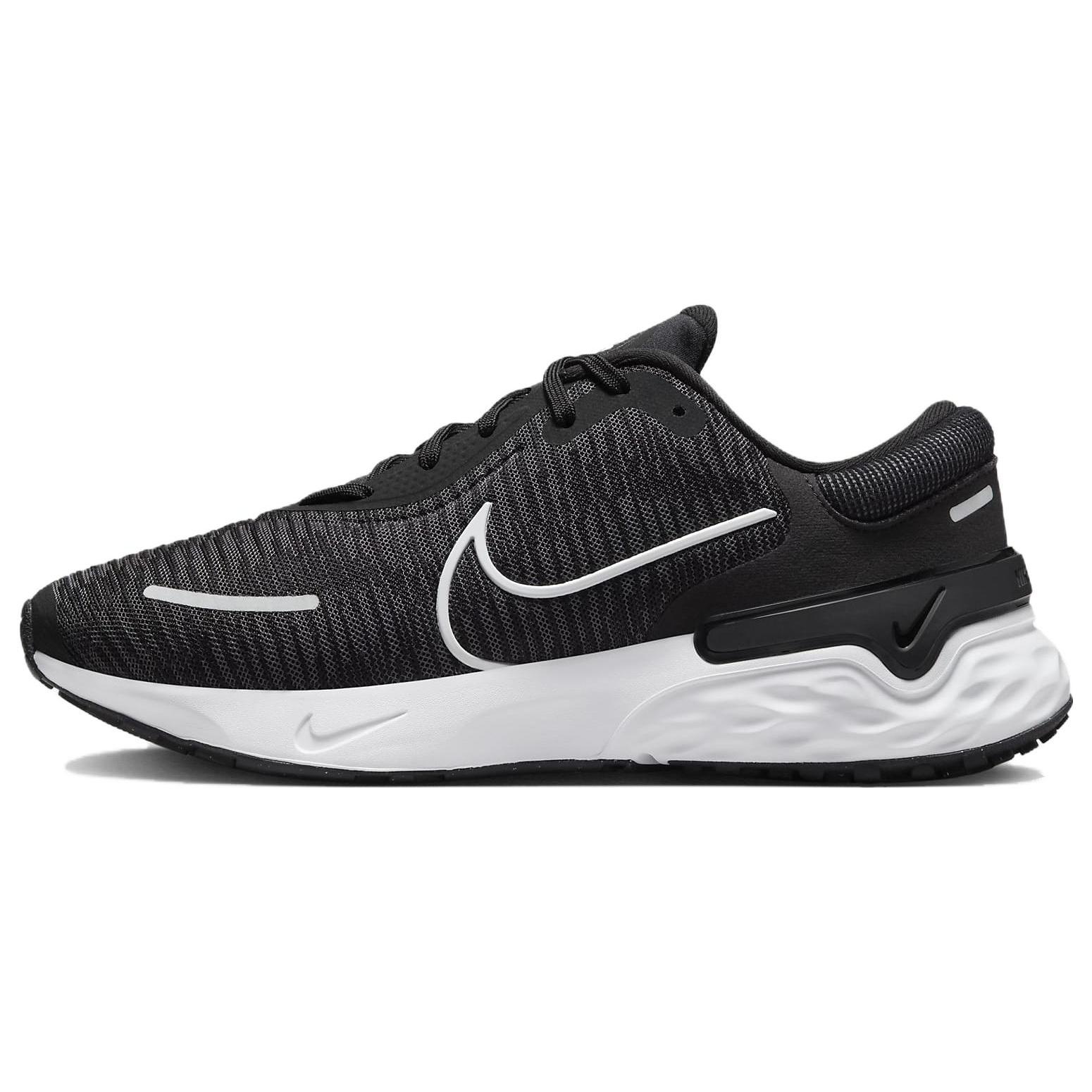 (ЖЕНСКИЕ) Nike Renew Run 4  Черный Белый  Женская DR2682-002 EU 37.5