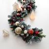 135cm Dense Christmas Vine for Desktop and Handrail Decorations