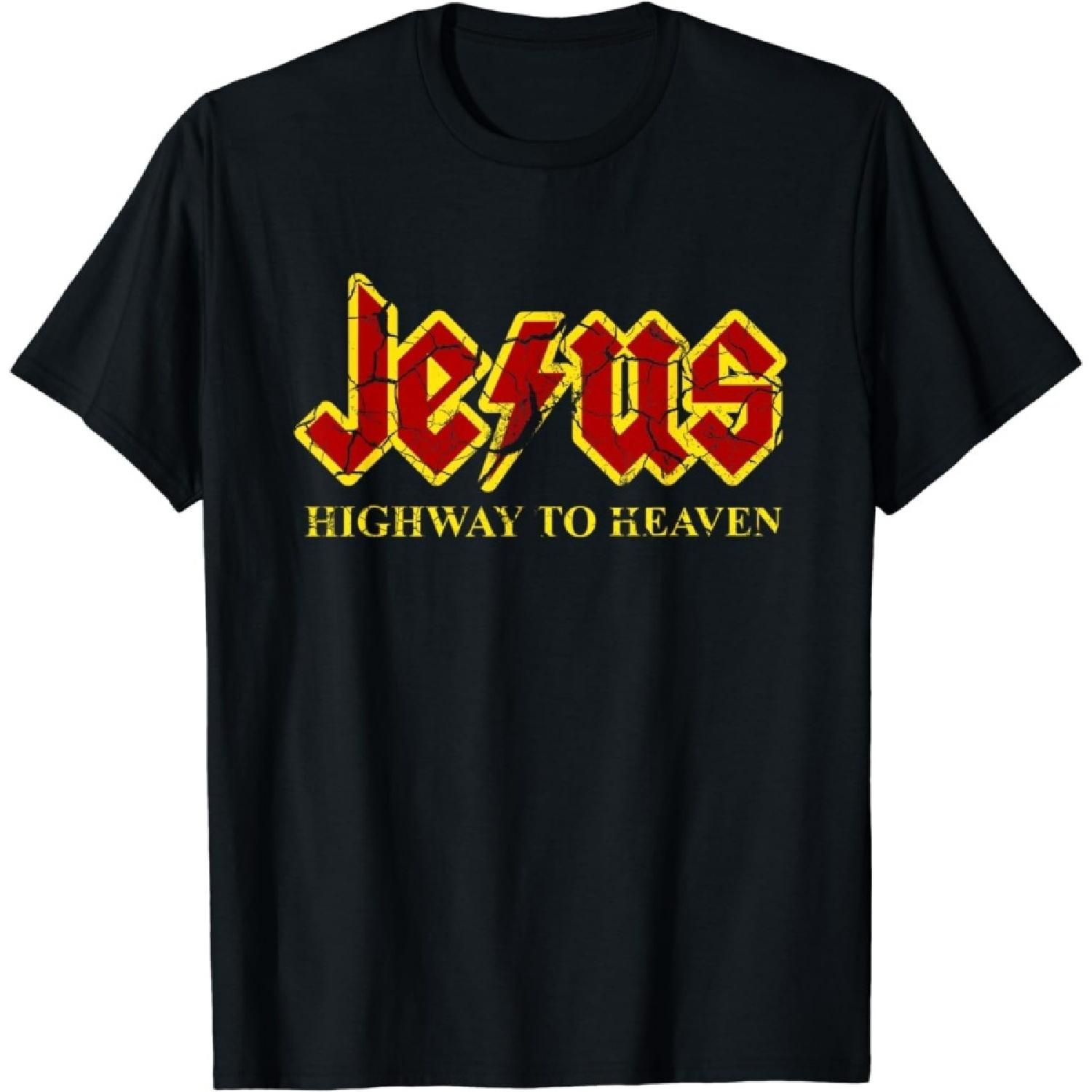 YYUUYUU Смешная христианская футболка XXXXXL разноцветный