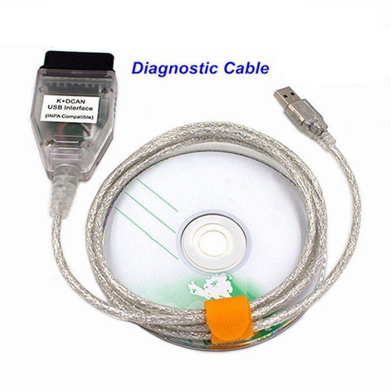 OBD2 Diagnostic Scanner Cable FT232RL Chip K+ DCAN Interface For Bmw Cars Accessories Car Diagnostic Tool Cable