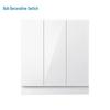 BULL G27 Series 3-Gang Double Control Wall Switch with Socket
