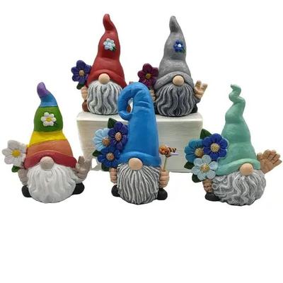 Kreative Zwergen-Gartenstatuen, Outdoor-Gartenarbeit, verletzte Ornamente, Zwerg-Hinterhof, lustige Skulpturen, Heimhandwerk, Dekoration