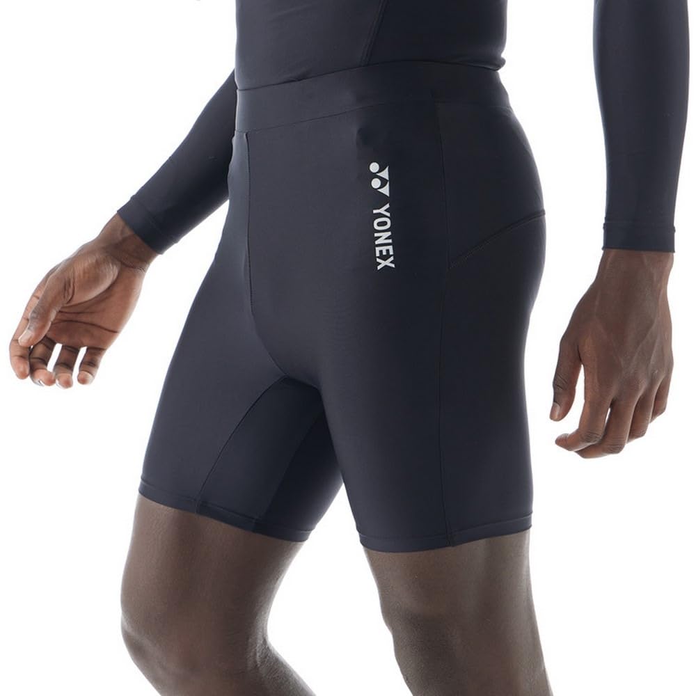 YONEX Spats STBF2018 Black Uni-Half (007)