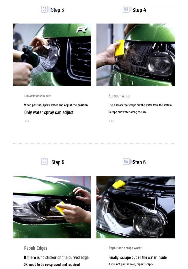 Smoked Headlight Film for 2017-2026 Land Rover Range Rover Velar - Executive Light-Controlled Transparent TPU.