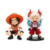 One Piece Anime Figure Doll Portgas D Ace Yamato Q Version Model Decor Peripheral Ornament Children Charm Birthday Gifts Toys