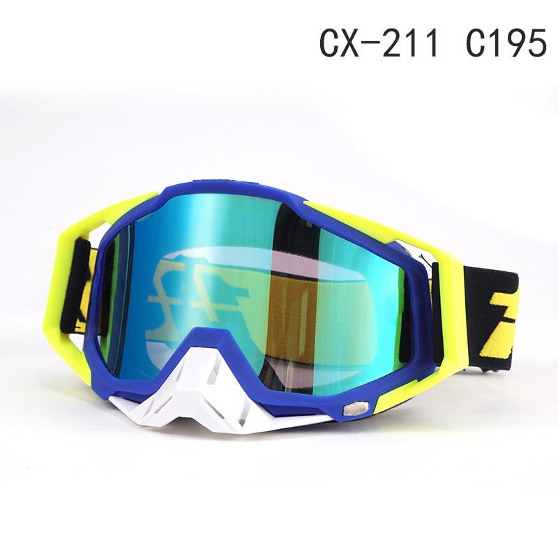 Gafas de Moto y Esquí a Prueba de Viento Transfronterizas: 100% Todoterreno, Equitación al Aire Libre y Protección para Descenso