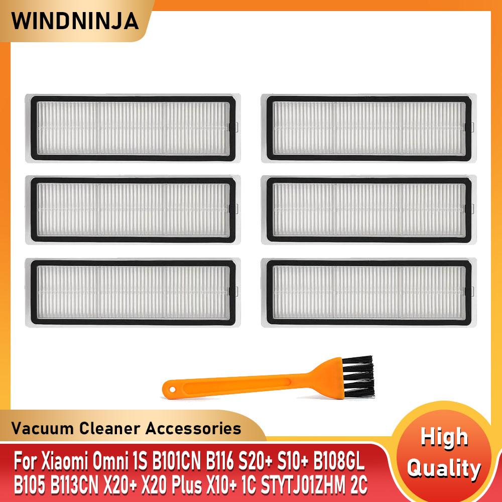 HEPA Filter Part For Xiaomi Omni 1S B101CN B116 S20+ S10+ B108GL B105 B113CN X20+ X20 Plus X10+ 1C STYTJ01ZHM 2C For Dreame L10S Ultra Robot Vacuum