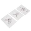 3PCS Breast Rhinestone Stickers Chest Jewelry Adhesive Patches Body Makeup Decoration Sticker