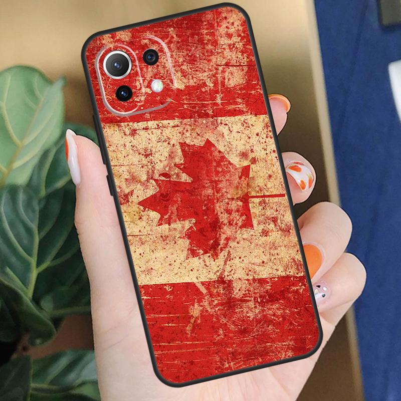 Canada Canadian Flag Case For Xiaomi 17 Pro Max 14 15 Ultra 13T 14T 15T Pro POCO F8 F7 F5 F6 X5 X6 X7 Pro Coque