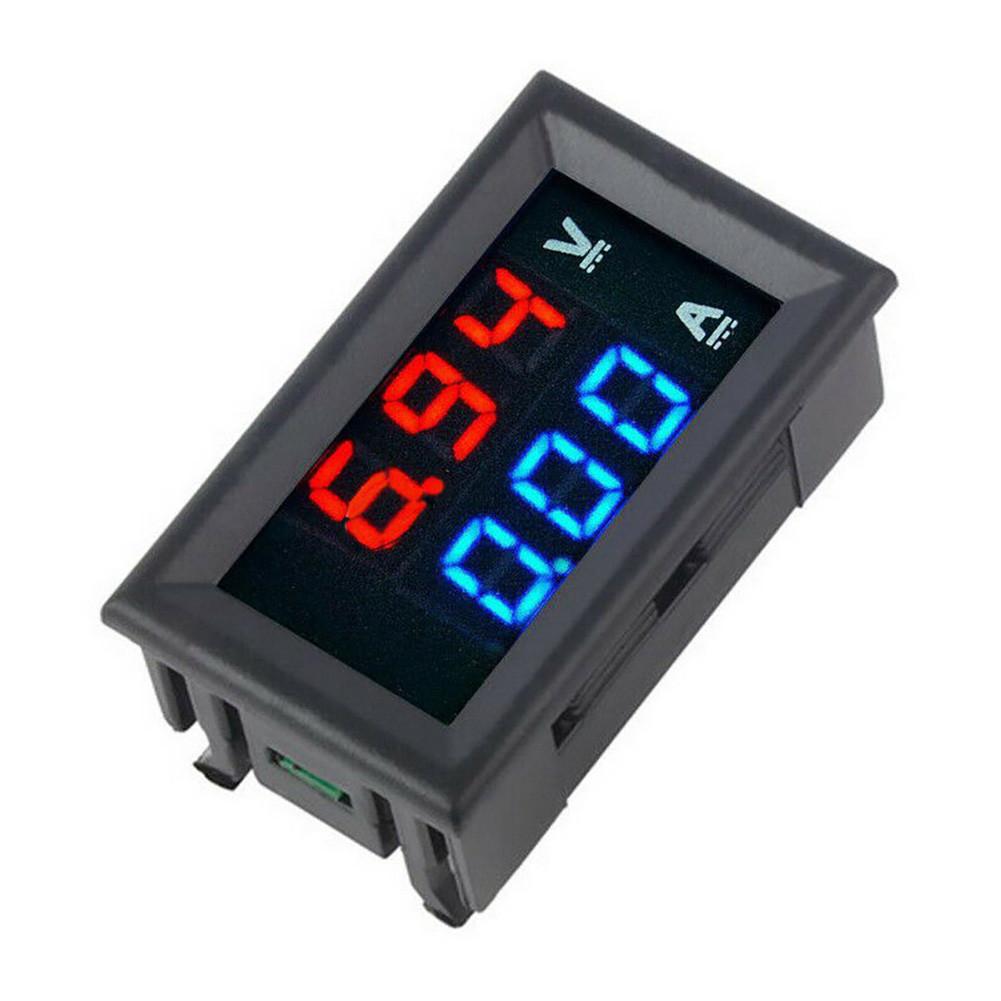 Tester Voltmeter Ammeter Shunt 10/50/100A Dual Digital