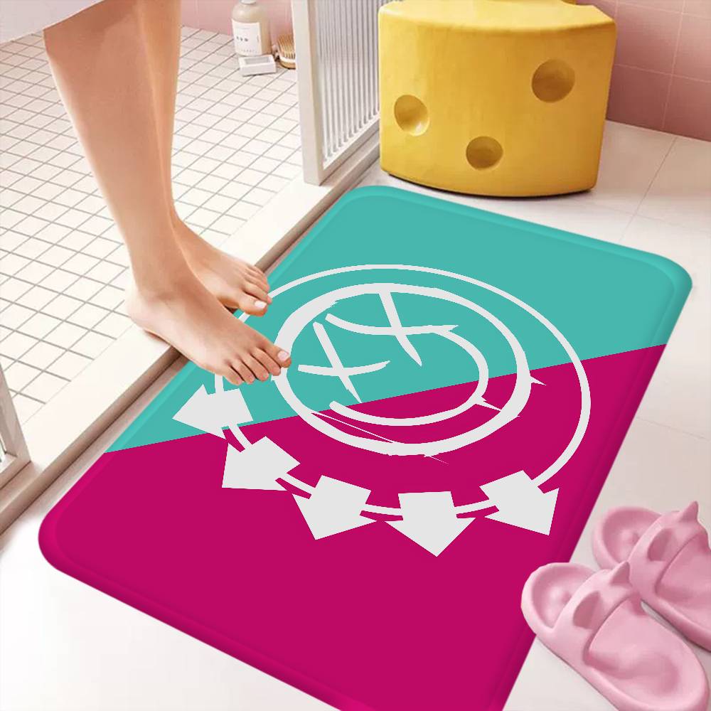 B-Blinks 182 Rock Band Room Mats Cheaper Anti-slip Modern Living Room Balcony Printed Welcome Rug