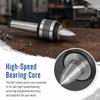 Triple Bearing Morse Taper Center 0.0002 Inch Precision Lathe Tool Tailstock Center  CNC Lathes
